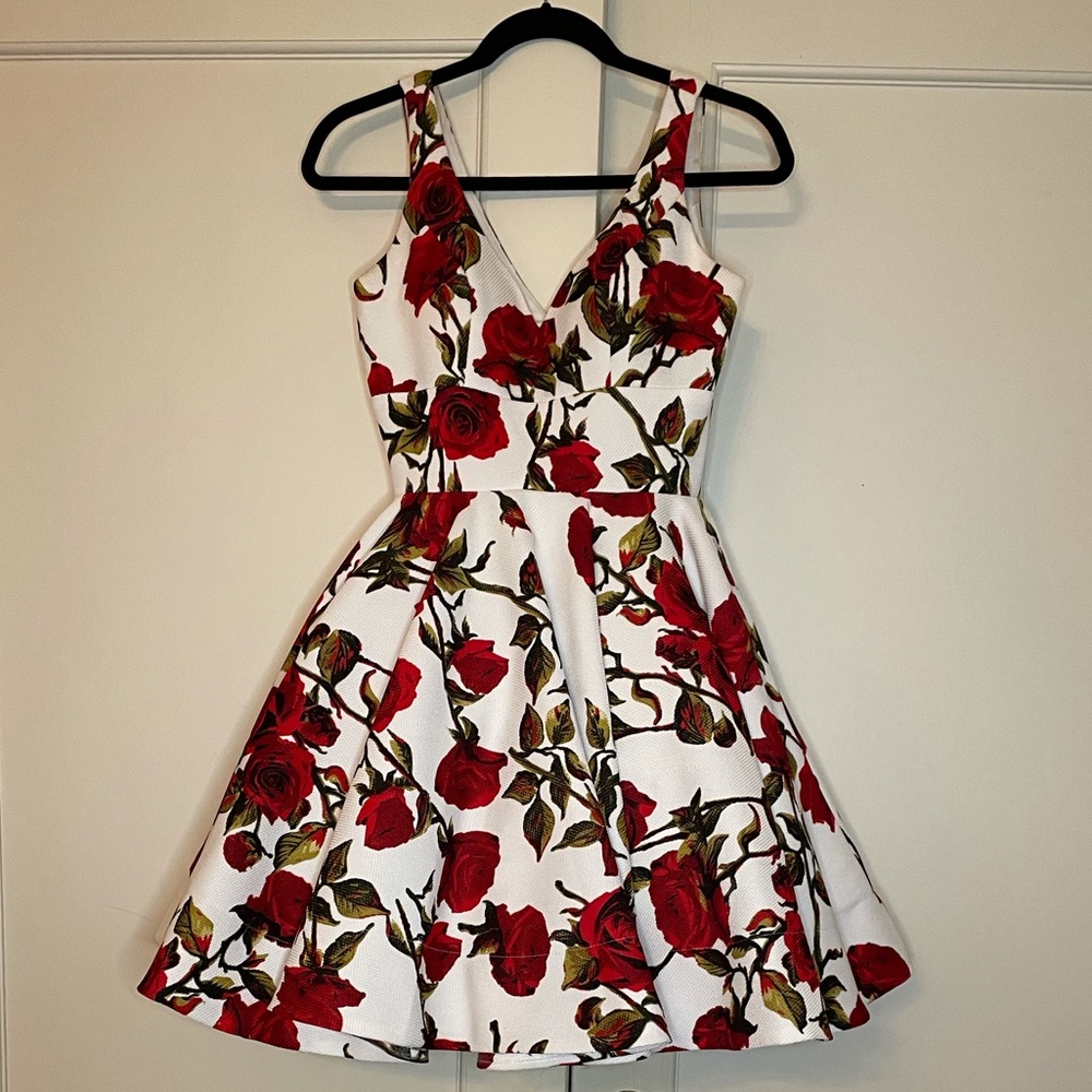 Rose Patterned IEENA for Macduggal Dress